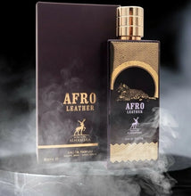 Load image into Gallery viewer, AFRO Leather EDP Perfume Maison Alhambra 80ML 2.72FL.OZ UAE ORIGINAL🥇
