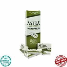 Load image into Gallery viewer, 200X Double Edge Astra Superior Platinum Safety Shaving Razor Blades شفرات...
