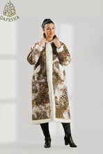 Load image into Gallery viewer, Woman&#39;s Farwa Bisht Coat Protect From Cold Long Jacket 2 فروة موديل تركي
