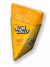 Load image into Gallery viewer, 1 Pack X Sun Lolly ice lollies for home freezing Orange Flavor 8 Ice Lollies
