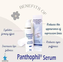 Load image into Gallery viewer, Panthophil Collagen Serum For Plumping &amp; Illumination &amp; Miosturizing 30g
