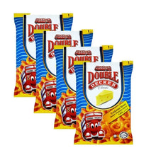 Load image into Gallery viewer, 4 Pack X Double Decker Cheese Ring Pufak Halal Chips , 60 Gram
