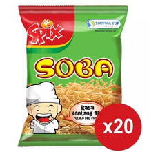 Load image into Gallery viewer, 20 Packet X Soba Mie Sedap Stick Chicken Flavor Noodles Stick (14 Gram)
