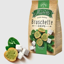 Load image into Gallery viewer, 3 Pieces X Maretti Bruschette Spinach And Cheese Flavor (70 Gram)
