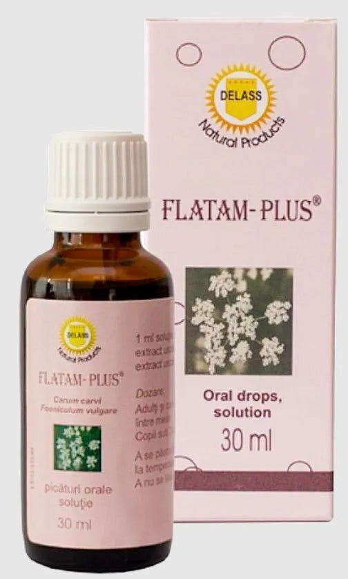 Flatam Plus for flatulence & dyspepsia and gastrointestinal spasms (30 ml)