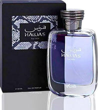 Load image into Gallery viewer, Hawas for him Eau De Parfum By Rasasi🏅100ml 3.4 FL OZ ORIGINAL- UAE New Sealed
