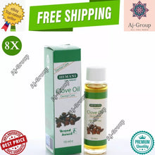 Load image into Gallery viewer, 8X Hemani Clove Oil 10ml Dental Care Toothache For Fast Pain Relief زيت القرنفل
