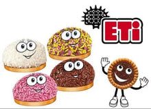 Load image into Gallery viewer, 12X ETi PUF Marshmallow Biscuit with Strawberry Flavor بسكويت مارشميلو خد العروس

