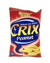 Load image into Gallery viewer, 9 Pack X Crix Peanut Chips Baked not fried Sunshine snacks Gluten Free(45 Gram)
