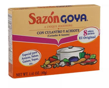 Load image into Gallery viewer, Goya Foods Sazón, Seasoning With Coriander &amp; Annatto ( 8 small pack inside)
