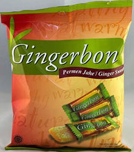 Load image into Gallery viewer, 2X Gingerbon Ginger Chews Sweets Healthy Candy Jelly 125 g حلوى الزنجبيل
