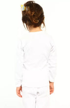 Load image into Gallery viewer, Girl&#39;s Thermal Underwear Sets Top &amp; Long Johns Made in Turkey -100% Cotton
