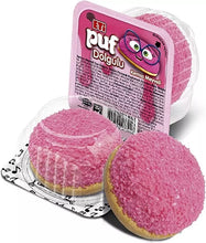 Load image into Gallery viewer, 12X ETi PUF Marshmallow Biscuit with Strawberry Flavor بسكويت مارشميلو خد العروس
