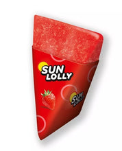 Load image into Gallery viewer, 1 Pack X Sun Lolly ice lollies for home freezing Strawberry Flavor 8 Ice Lollies
