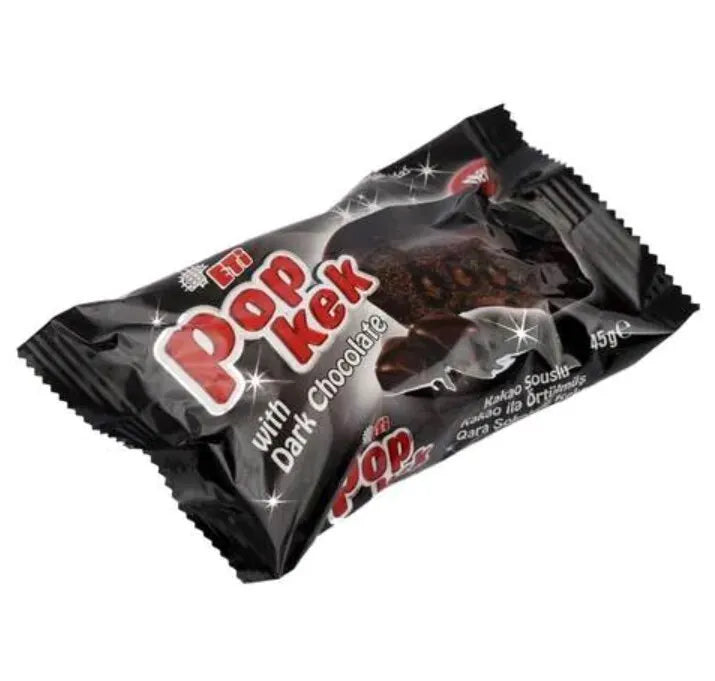 10 Pieces X ETi Popkek Cake with Dark Chocolate (45gram)