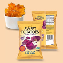 Load image into Gallery viewer, 5 Pack X Maxi Sweet Potatoes Purple Chips-UBE Sea Salt Flavor- 70 gram
