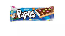 Load image into Gallery viewer, 12 barX Solen Papita Milk Chocolate Bar Coated Biscuit, Coconut and dragee (33g)
