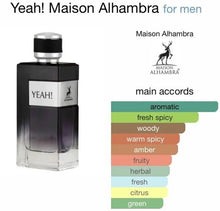 Load image into Gallery viewer, Yeah! EDP Perfume By Maison Alhambra 100 ML New Rich UAE💥
